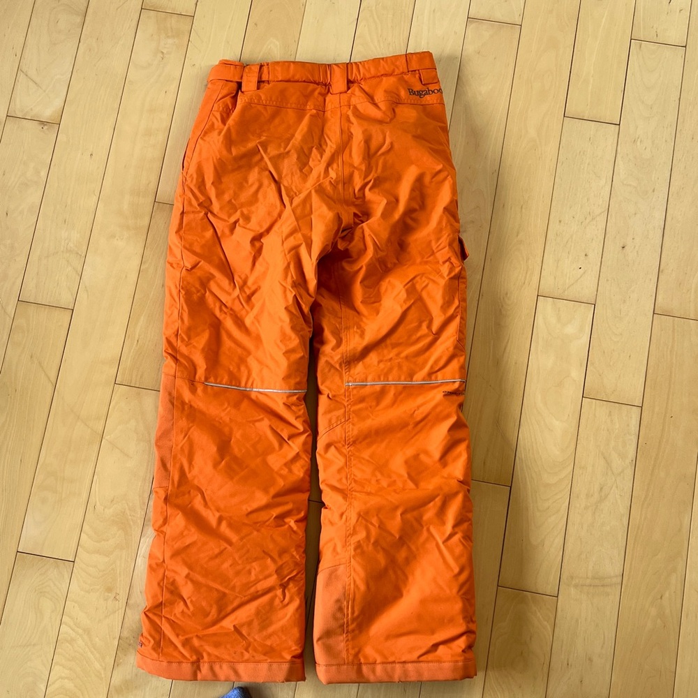 Columbia Boys Bugaboo Orange  Ski/Snowboarding Pants Size L (14-16)